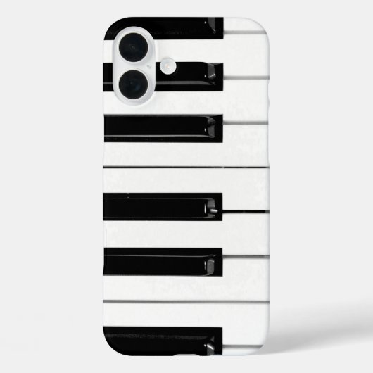 Toetsenbordtoetsen voor piano Case-Mate iPhone case (Achterkant)