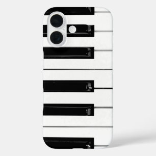 Toetsenbordtoetsen voor piano iPhone 16 hoesje