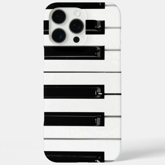 Toetsenbordtoetsen voor piano Case-Mate iPhone case (Achterkant)