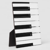 Toetsenbordtoetsen voor piano fotoplaat (Zijkant)