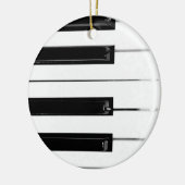 Toetsenbordtoetsen voor piano keramisch ornament (Links)