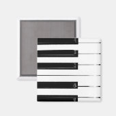 Toetsenbordtoetsen voor piano magneet (Voorkant / Achterkant)