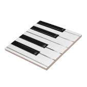 Toetsenbordtoetsen voor piano tegeltje (Zijkant)