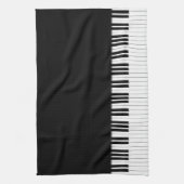 Toetsenbordtoetsen voor piano theedoek (Verticaal)