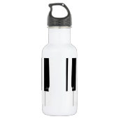 Toetsenbordtoetsen voor piano waterfles  (Achterkant)