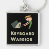 Toetsenbordwarrior Sleutelhanger (Voorkant)