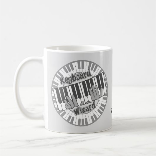 Toetsenbordwizard Koffiemok (Links)