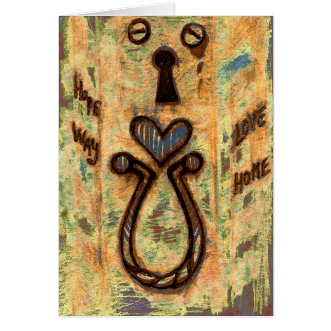 Toetsengat en hart (Voorkant)