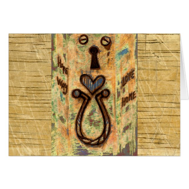 Toetsengat en hart (Voorkant Horizontaal)