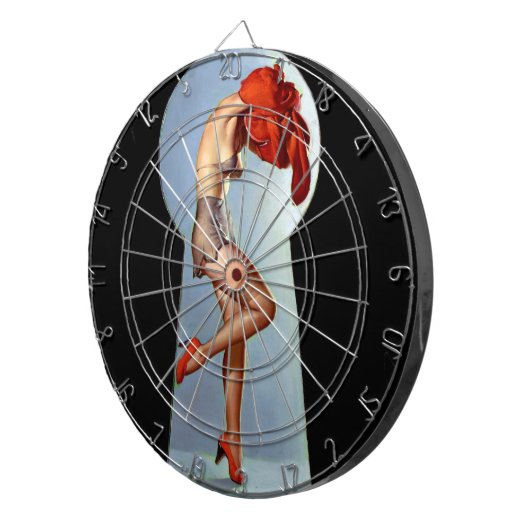 Toetsengat omhoog dartbord (Voorkant Rechts)