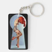 Toetsengat omhoog sleutelhanger (achterkant)