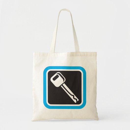 Toetsenpictogram Tote Bag (Voorkant)