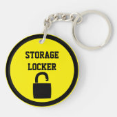 Toetsenslot Sleutelhanger (Achterkant)