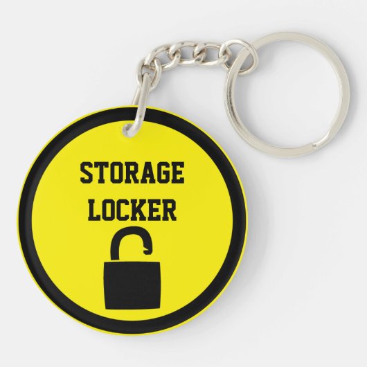 Toetsenslot Sleutelhanger (Achterkant)