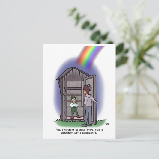 Toeval Briefkaart (Staand voorkant)