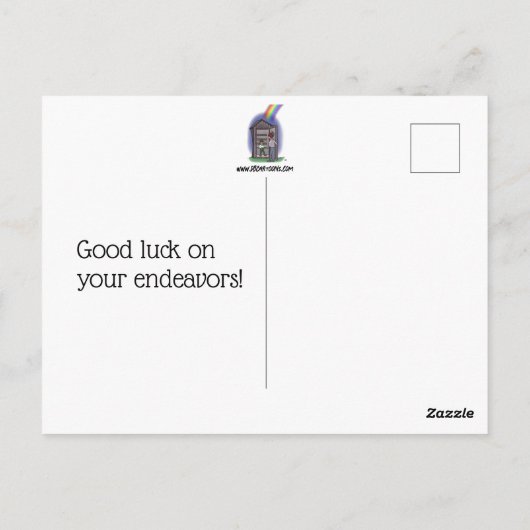 Toeval Briefkaart (Achterkant)