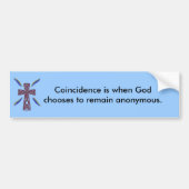 toeval - Bumpersticker (Voorkant)