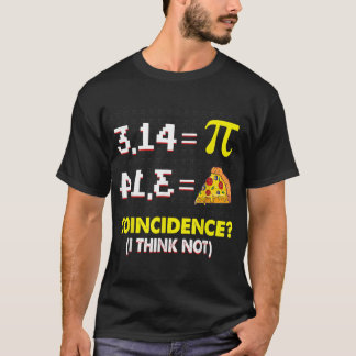 toeval dat ik niet denk dat Wiskunde geen Wiskunde T-shirt