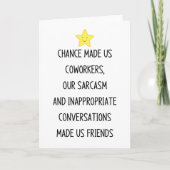 Toeval maakte ons collega's kaart (Voorkant)