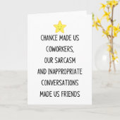 Toeval maakte ons collega's kaart (Gele Bloem)