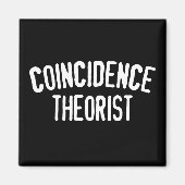 Toeval Theorist - Koelkast Magnet (Voorkant)