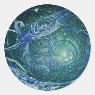 toevallig ronde sticker