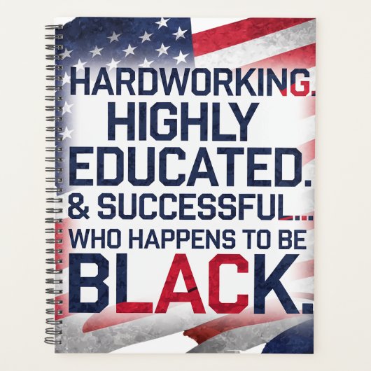 TOEVALLIG ZWART...Zachte Hoesje Planner (Voorkant)