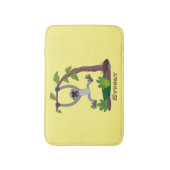 Toevallige afbeelding van de gibbon-cartoon badmat (Voorkant Verticaal)