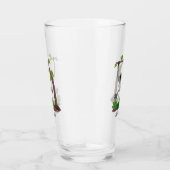 Toevallige afbeelding van de gibbon-cartoon glas (Rechts)