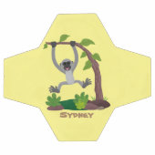 Toevallige afbeelding van de gibbon-cartoon voetbal (Enkel)