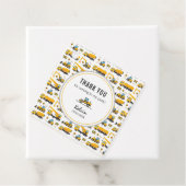 Toevallige dank voor het thema vrachtwagenbouw bedankjes labels (In situ)