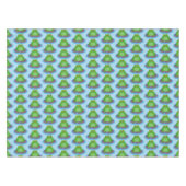 Toevallige groene kikker cartoon illustratie tafelkleed (Voorkant (Horizontaal))