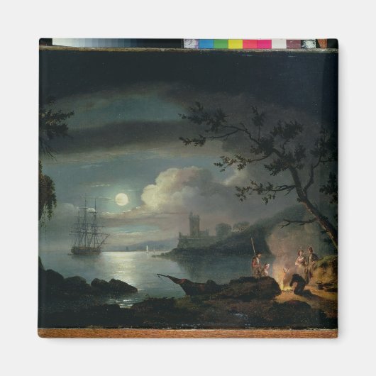 Toevallige mond door moonlight magneet (Voorkant)