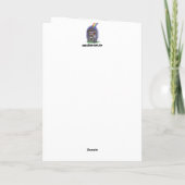 Toevallige Vouwkaart Kaart (Achterkant)