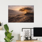 Toevlucht en Kracht | Landschapskunst | Poster (Thuiskantoor)