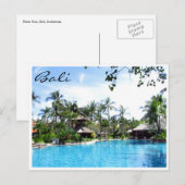 toevlucht tot nusa dua briefkaart (Voorkant / Achterkant)