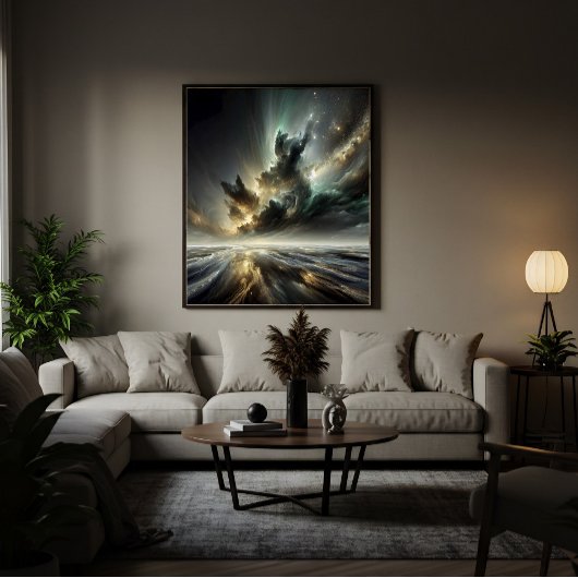 Toevlucht tussen sterren en Stormen Poster