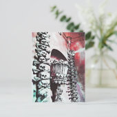 toevluchtsoord briefkaart (Staand voorkant)