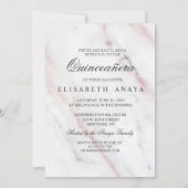 TOEVOEGEN FOTO - Moderne uitnodiging voor Quincean (Achterkant)