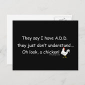 TOEVOEGEN GEZEGDE HUMOR BRIEFKAART (Voorkant / Achterkant)