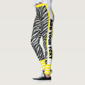 Toevoegen jouw tekst Modern kleurrijk ontwerp l Ze Leggings (Links)