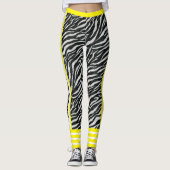 Toevoegen jouw tekst Modern kleurrijk ontwerp l Ze Leggings (Voorkant)