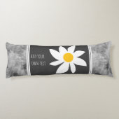 Toevoegen jouw tekst Ocean Leuke Modern Daisty Art Lichaamskussen (Achterkant)