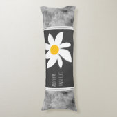 Toevoegen jouw tekst Ocean Leuke Modern Daisty Art Lichaamskussen (Voorkant Verticaal)