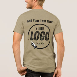Toevoegen Logo Foto Afbeelding Afbeelding Geperson Tri-Blend Shirt