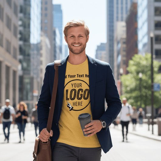 Toevoegen Logo Foto Afbeelding Afbeelding Geperson Tri-Blend Shirt