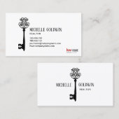 Toevoegen Logo Kleur wijzigen Real Estate Professi Visitekaartje (Voorkant / Achterkant)