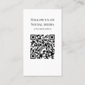 TOEVOEGEN LOGO wasinstructies ZORG KAARTEucalyptus Visitekaartje (Achterkant)