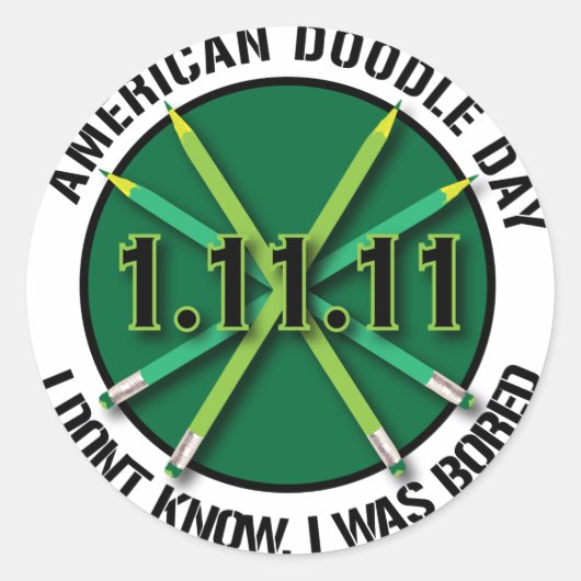 TOEVOEGEN RONDE STICKER (Voorkant)