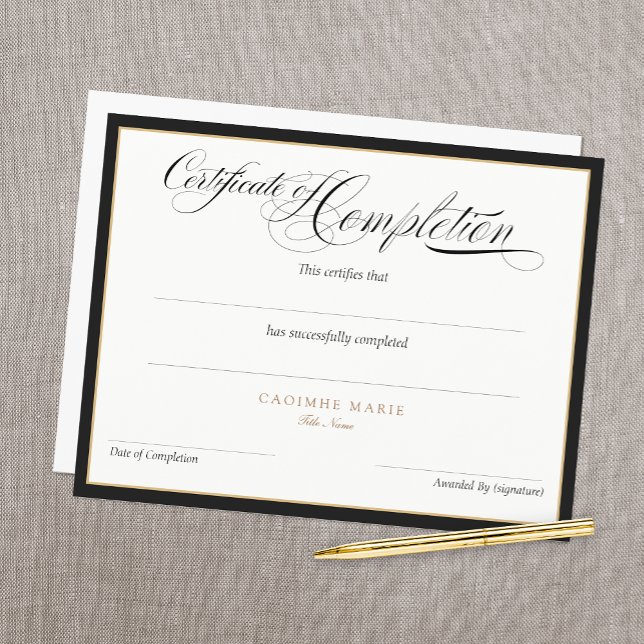 Toevoegen van Logo Certificate of Compleption Awar (Creator heeft geüpload)